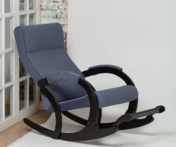 Кресло-качалка в гостиную Марсель, ткань Amigo Navy 33-Т-AN33-Т-AN в Перми - предосмотр 5