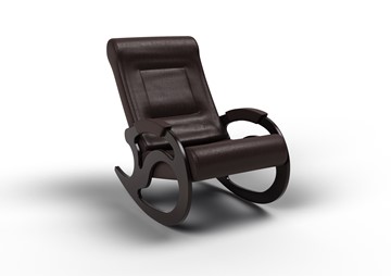 Кресло-качалка Вилла, экокожа крем 11-К-КР в Кунгуре - предосмотр 1