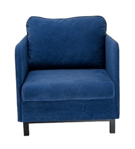 Кресло-кровать Бэст синий в Перми - предосмотр
