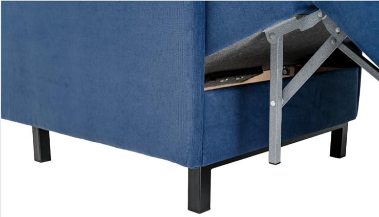 Кресло-кровать Бэст синий в Перми - изображение 5