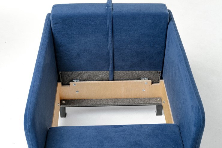 Кресло-кровать Бэст синий в Перми - изображение 7