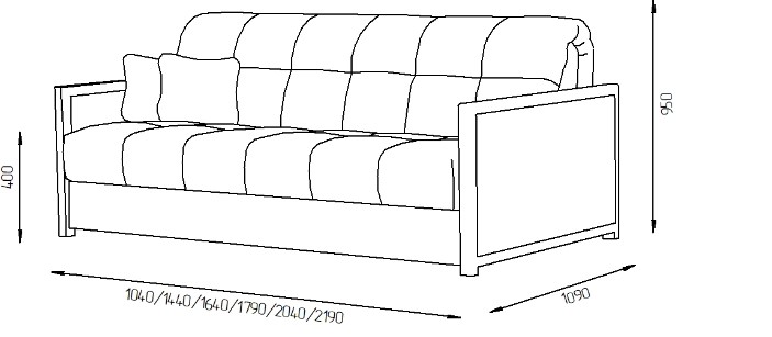 Кресло раскладное Токио 5 90 (ППУ) в Перми - изображение 3