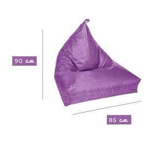 Кресло-мешок Пирамида, фиолетовый в Березниках - предосмотр 1