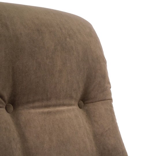 Кресло-маятник Модель 68, ткань ультра шоколад, каркас венге в Перми - изображение 10