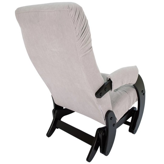 Кресло-маятник Модель 68, ткань ультра смок, каркас венге в Перми - изображение 2