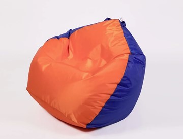 Кресло-мешок Кроха, оранжево-синий в Перми