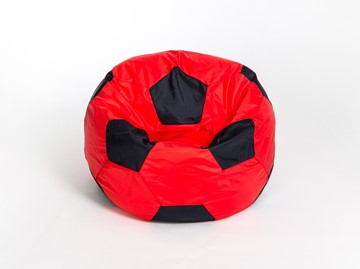 Кресло-мешок Мяч большой, красно-черный в Кунгуре
