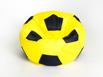 Кресло-мешок Мяч большой, желто-черный в Соликамске