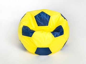 Кресло-мешок КлассМебель Мяч большой, желто-синий в Перми