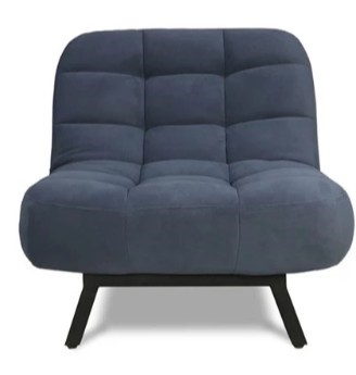 Кресло для сна Абри опора металл (синий) в Соликамске - изображение 1