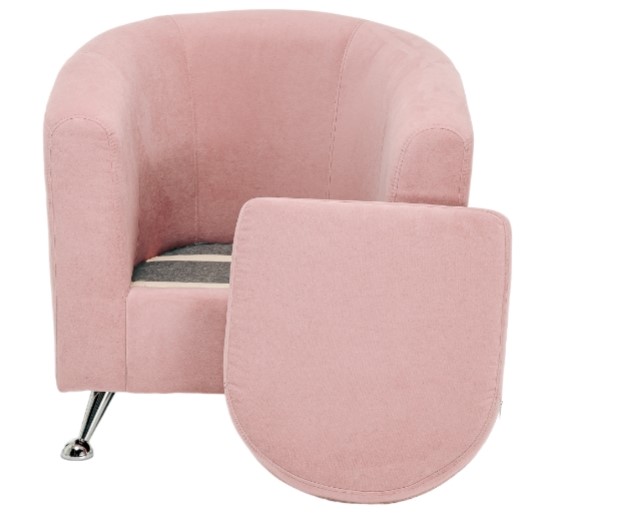 Мягкое кресло Брамс розовый в Перми - изображение 7