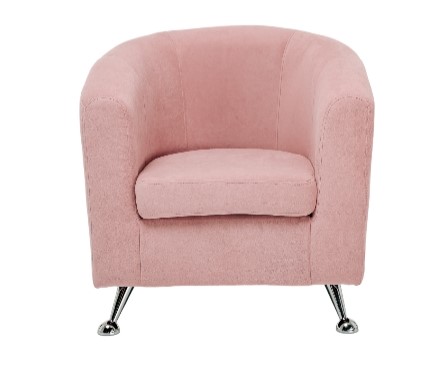 Мягкое кресло Брамс розовый в Перми - изображение