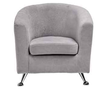 Мягкое кресло Брамс серый в Перми - предосмотр