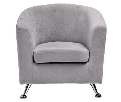 Мягкое кресло Брамс серый в Перми - изображение