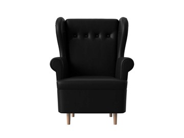 Кресло для отдыха Торин, черный (Экокожа) в Перми - предосмотр 1