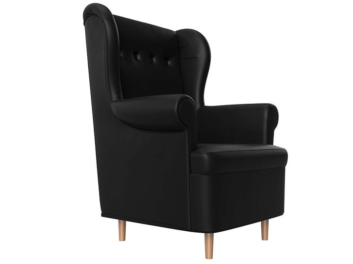 Кресло для отдыха Торин, черный (Экокожа) в Перми - изображение 2