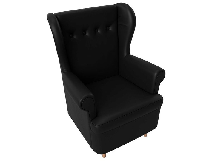 Кресло для отдыха Торин, черный (Экокожа) в Перми - изображение 4