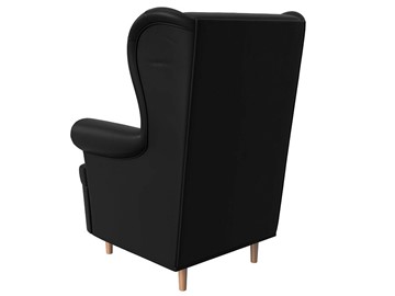 Кресло для отдыха Торин, черный (Экокожа) в Перми - предосмотр 5