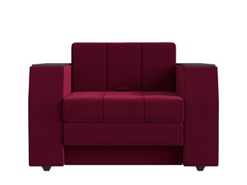 Раскладное кресло Атлантида, Бордовый (Микровельвет) в Перми - предосмотр 6