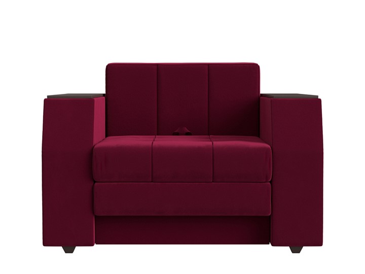 Раскладное кресло Атлантида, Бордовый (Микровельвет) в Перми - изображение 6