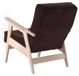 Кресло Ретро (беленый дуб / RS 32 - коричневый) в Перми - предосмотр 2