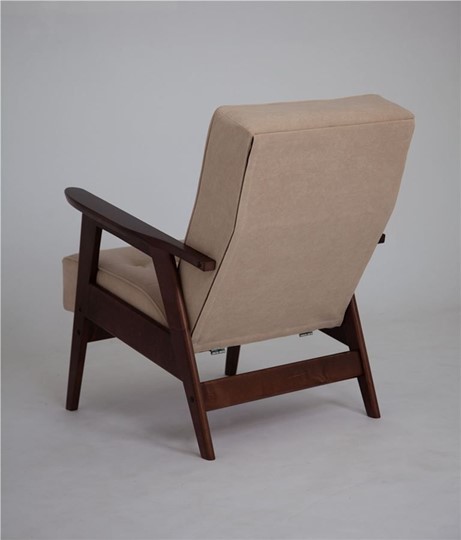 Кресло Ретро (темный тон / RS 03 - бежевый) в Перми - изображение 2