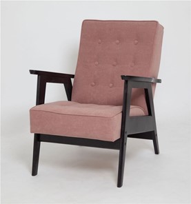 Кресло Элевуд Ретро (венге / RS 12 - розовый) в Перми