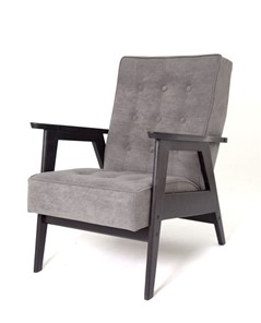 Кресло Элевуд Ретро (венге / RS 15 - темно-серый) в Перми