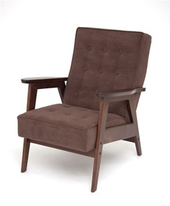 Кресло Ретро (темный тон / RS32 - коричневый) в Перми