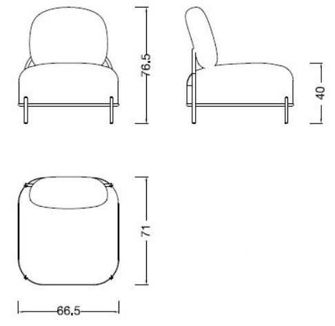 Кресло SOFA-06-01 grey в Перми - изображение 6