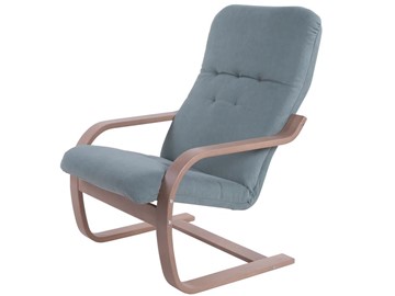 Кресло в гостиную  Сайма (ткань минт, каркас шимо) в Перми - предосмотр