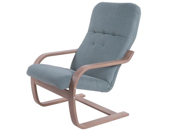 Кресло в гостиную  Сайма (ткань минт, каркас шимо) в Перми - изображение