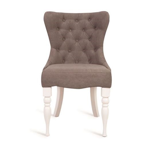 Кресло Вальс (эмаль белая / G21 - серый) в Перми - изображение 2