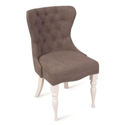 Кресло Вальс (эмаль белая / G21 - серый) в Перми - изображение