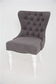 Кресло Вальс (эмаль белая / RS 15 - темно-серый) в Перми - предосмотр