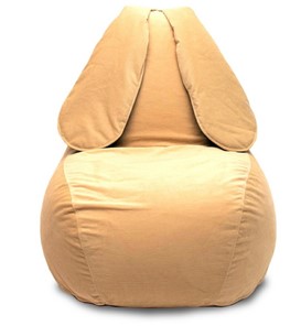 Кресло КлассМебель Зайка (длинные уши), желтый в Перми