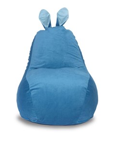Кресло Зайка (короткие уши), синий в Перми - предосмотр