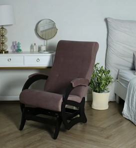 Маятниковое кресло Амелия, ткань кофе с молоком 35-Т-КМ в Перми - предосмотр 5