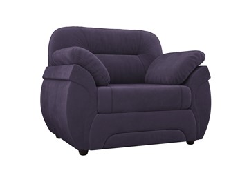 Мягкое кресло Бруклин, Фиолетовый (велюр) в Перми - предосмотр
