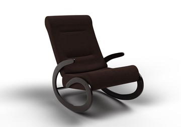 Кресло-качалка Мальта, ткань AMIGo шоколад 10-Т-Ш в Чайковском