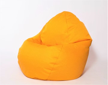 Кресло-мешок Макси, рогожка, 150х100, оранжевое в Перми