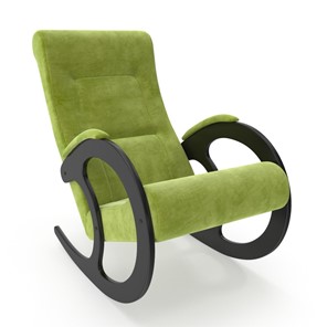 Кресло-качалка Модель 3, Verona 38 Apple Green-велюр в Перми