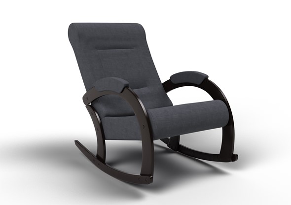 Кресло-качалка Венето,ткань AMIGo графит 13-Т-ГР в Перми - изображение