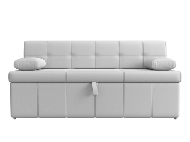 Кухонный диван Лео, Белый (экокожа) в Перми - изображение 8