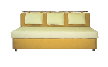 Кухонный диван Модерн большой со спальным местом в Перми - предосмотр