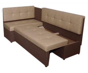 Кухонный угловой диван Нео КМ3 с механизмом 2000х1460 в Чайковском - предосмотр 7