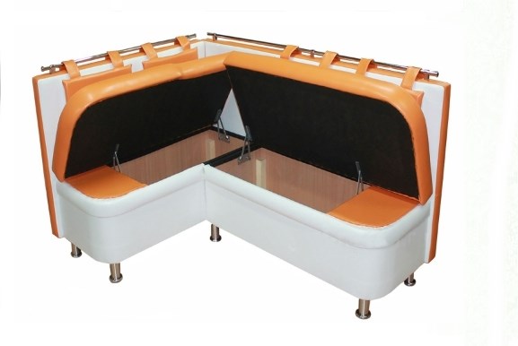Угловой кухонный диван Модерн (с коробами) в Перми - изображение 1