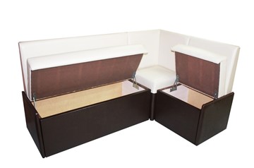 Угловой кухонный диван Квадро мини с коробом в Перми - предосмотр 1