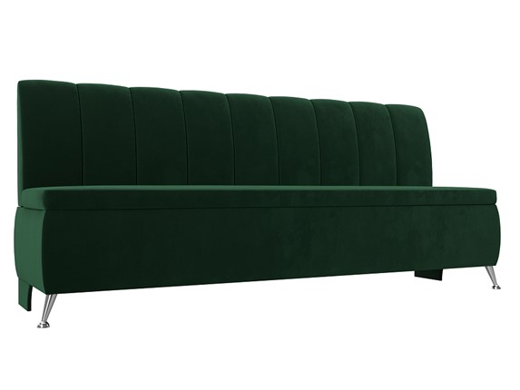 Кухонный диван Кантри, Зеленый (Велюр) в Перми - изображение