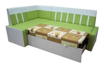 Угловой кухонный диван Квадро 2 со спальным местом в Перми - предосмотр 2